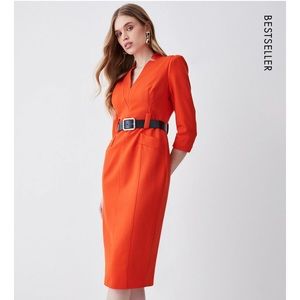 Pencil midi dress size 10